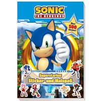 Sonic The Hedgehog: Superstarker Sticker - und Malspaß: Sticker- und Malblock