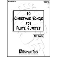 10 Christmas Songs for Flute Quartet: Second Edition - 10 Christmas Songs for Flute Quartet: Second Edition - jetzt bei oelder-buchhandlung.de kaufen