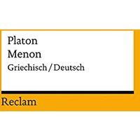 Menon: Griechisch/Deutsch (Reclams Universal-Bibliothek)