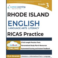 Rhode Island Comprehensive Assessment System Test Prep: Grade 3 English Language Arts Literacy (ELA) Practice Workbook and Full-length Online Assessments: RICAS Study Guide - Rhode Island Comprehensive Assessment System Test Prep: Grade 3 English Language Arts Literacy (ELA) Practice Workbook and Full-length Online Assessments: RICAS Study Guide - jetzt bei oelder-buchhandlung.de kaufen