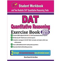 DAT Quantitative Reasoning Exercise Book: Student Workbook and Two Realistic DAT Quantitative Reasoning Tests - DAT Quantitative Reasoning Exercise Book: Student Workbook and Two Realistic DAT Quantitative Reasoning Tests - jetzt bei oelder-buchhandlung.de kaufen