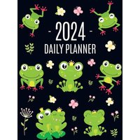 Frog Planner 2024: Funny Amphibian Monthly Agenda | January-December Organizer (12 Months) | Cute Green Water Animal Scheduler - Frog Planner 2024: Funny Amphibian Monthly Agenda | January-December Organizer (12 Months) | Cute Green Water Animal Scheduler - jetzt bei oelder-buchhandlung.de kaufen