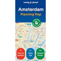 Lonely Planet Amsterdam City Map 2