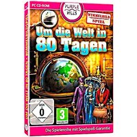Purple Hills Um Die Welt In 80 Tagen - Wimmelbild