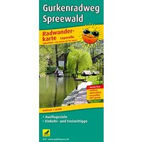 Radwanderkarte Gurkenradweg Spreewald: mit Ausflugszielen, Einkehr- & Freizeittipps, wetterfest, reissfest, abwischbar, GPS-genau. 1:50000
