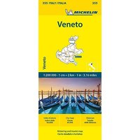 Michelin Venetien: Straßen- und Tourismuskarte 1:200.000 (MICHELIN Localkarten)