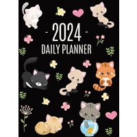 Cats Daily Planner 2024: Make 2024 a Meowy Year! | Cute Kitten Year Organizer: January-December (12 Months) - Cats Daily Planner 2024: Make 2024 a Meowy Year! | Cute Kitten Year Organizer: January-December (12 Months) - jetzt bei oelder-buchhandlung.de kaufen