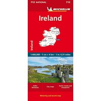 Michelin Irland: Straßen- und Tourismuskarte Autoren (MICHELIN Nationalkarten)