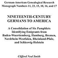 Nineteenth-Century Germans to America