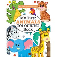 My First Animals Colouring Book ( Crazy Colouring For Kids)