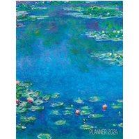 Claude Monet Daily Planner 2024: Water Lilies Painting | Artistic French Impressionism Art Flower Organizer - Claude Monet Daily Planner 2024: Water Lilies Painting | Artistic French Impressionism Art Flower Organizer - jetzt bei oelder-buchhandlung.de kaufen