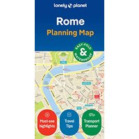 Lonely Planet Rome City Map 2