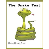 The Snake Test: True? False? Huh? - The Snake Test: True? False? Huh? - jetzt bei oelder-buchhandlung.de kaufen