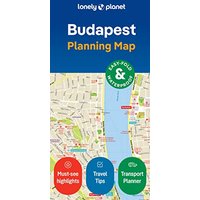 Lonely Planet Budapest City Map 2