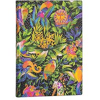 Softcover Notizbuch Jungle Song Midi Liniert (Whimsical Creations)