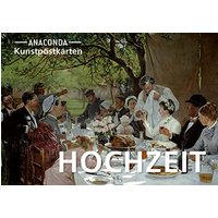 Postkarten-Set Hochzeit: 18 Kunst-Hochzeitskarten aus hochwertigem Karton. ca. 0,28€ pro Karte