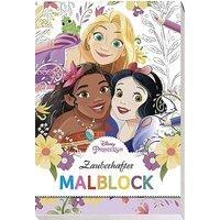Disney Prinzessin: Zauberhafter Malblock: Block mit perforierten Seiten zum Heraustrennen