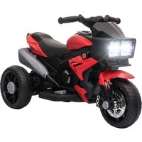 Aosom Red 6V Kids Electric Motorcycle Ride-On Dirt Bike Toy with Music Horn Headlights Aosom.com