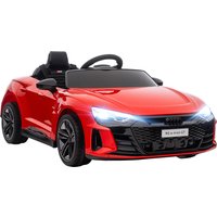 Aosom Electric Toy Car for Kids 3-6, 12V Ride on Car with Remote Control, Suspension System, Music, 3.1 MPH, Vibrant Red Aosom.com