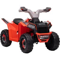 Aosom Kids ATV 6V Ride-On Four-Wheeler with Forward Reverse Red Durable Wheels for Toddlers 18-36 Months Aosom.com