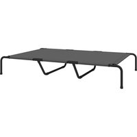 PawHut Elevated Dog Bed for Large Breeds Gray 60"L