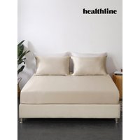 Silk Bedding Sets Real 100 Silk Pure 100% Long Stranded Silk Natural Silk Fabric Hypoallergenic Bright Coffee Twin Standard