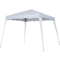 3 x 3 m Slant Leg Pop Up Canopy Tent Carry Bag Height Adjustable Party Shelter Outdoor Events Garden Patio Aosom UK