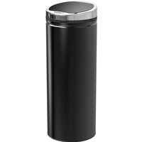 HOMCOM 50L Stainless Steel Sensor Trash Can W/ Bucket-Black | Aosom Ireland
