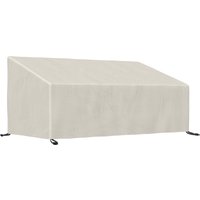 Outsunny Capa Protetora Móveis Jardim 218x111x63-101 cm Tecido Oxford 600D Impermeável Durável Proteção Sofás Bancos Aosom Portugal