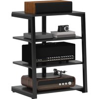 HOMCOM TV Stand Cabinet for 28 Inch TVs, Corner TV Unit with Open Adjustable Shelves and Extension Lead Holder, Entertainment Unit | Aosom Ireland