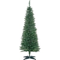 HOMCOM 1.5m Artificial Christmas Pine Tree W/Plastic Stand-Green | Aosom Ireland