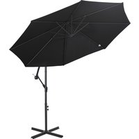 Outsunny Parasol Déporté avec Manivelle