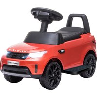 AIYAPLAY Elektroauto für Kinder mit Land Rover Lizenz, 6V Batterieauto, rutschauto für Kinder, mit Scheinwerfern, Hupe und Musik, für 18 bis 60 Monate - rot Aosom