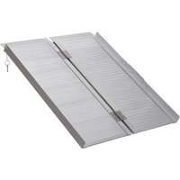 HOMCOM Folding Aluminum Ramp W/Handle 38.5"|Aosom Ireland