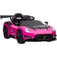 Read more about Aiyaplay Maserati Gt2 Licensed 12v Kids Electric Ride On Car With 4 Suspension- Remote Control Music Horn Lights - Pink Aosom Uk