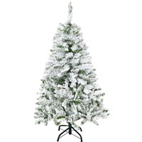 Aosom Rabatt 20% auf 120 cm künstlichen Weihnachtsbaum mit Schnee