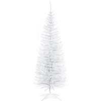 Aosom Enjoy 29% Discount on HOMCOM 5ft Slim White Christmas Tree with Stand