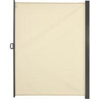 3 x 2m Retractable Sun Side Awning Screen Fence Patio Garden Wall Balcony Screening Panel Outdoor Blind Privacy Divider
