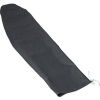 Patio Umbrella Cover Cantilever Banana Umbrella Protector Rod & Zipper Outdoor Garden Accessory Dark Grey Aosom UK