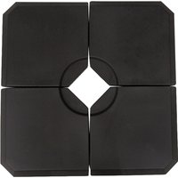 HD Polyethylene Sand or Water Fillable Parasol Base Aosom UK