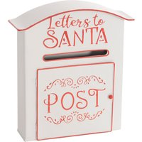 Read more about Homcom Christmas Post Box- Letters To Santa Mailbox- Wall Mounted Postbox- Christmas Decoration For Indoor And Outdoor- White Aosom Uk