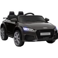 Homcom Voiture Véhicule Électrique Enfants TT RS 2 Moteurs 12 V 35 W V. Max. 5 Km/h Télécommande 2,4 GHz Effets Sonores + Lumineux Noir
