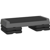 Fitness Stepper 3 Height Adjustable Aerobic Step Non Slip Exercise Step Board Home Gym Office Workout 10.5cm 15.5cm 20.5cm