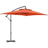 3 Cantilever Overhanging Parasol Cross Base