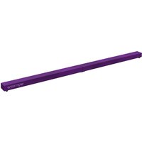 SPORTNOW Poutre gymnastique pliable 210 cm en velours, poutre d'équilibre avec fond antidérapant, pour enfants et adultes, violet