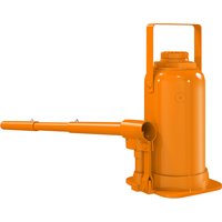 HOMCOM 12 Tonne Hydraulic Bottle Jack with 19-37 cm Lifting Range, Heavy Duty Portable Compact Car Jack Lift with Saddle and 3 Section Handle for Pickup, Truck, Auto Repair Maintenance, Orange