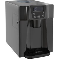 HOMCOM Ice Maker Machine and Water Dispenser, Counter Top Ice Cube Maker w/ 3L Tank, Adjustable Cube Size, 9 Ice Cubes per 6-10 Minutes Aosom UK