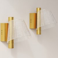 Aosom Enjoy 28% Discount HOMCOM 2Pack LED Wall Lights Modern Starry Design