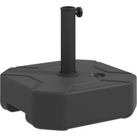 Square Garden Parasol Base Garden Umbrella Stand Filled Up to Stand or 20kg Water Garden Poolside