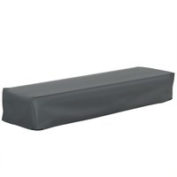 Outsunny Rattan Furniture Shield: Water-Resistant Oxford Cover for Lounge Sets, UV Protection, 200 x 73 x 35cm, Grey Aosom UK